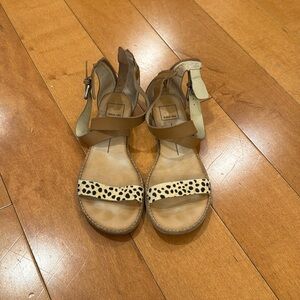 Dolce Vita Mixed Material Sandals